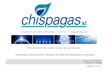 Tablet Screenshot of chispagas.com